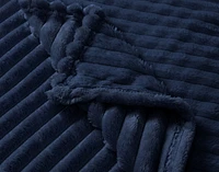 Ribbed Plush Blanket