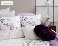 Casano Pillow Sham, Botanical, White,