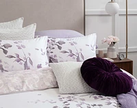 Casano Euro Sham, Geometric, Grey, 26" x 26"