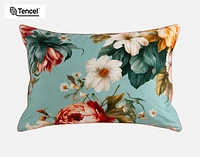 Rosetti Floral Pillow Sham, Floral, Blue,
