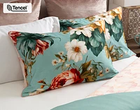Rosetti Floral Pillow Sham, Floral, Blue,