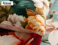 Rosetti Floral Pillow Sham, Floral, Blue,