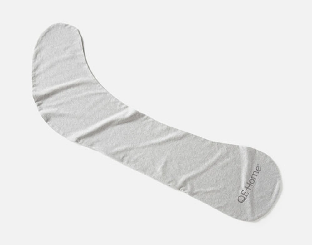 Embrace Body Pillow Cover, Grey