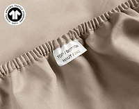 300TC Organic Cotton Fitted Sheet