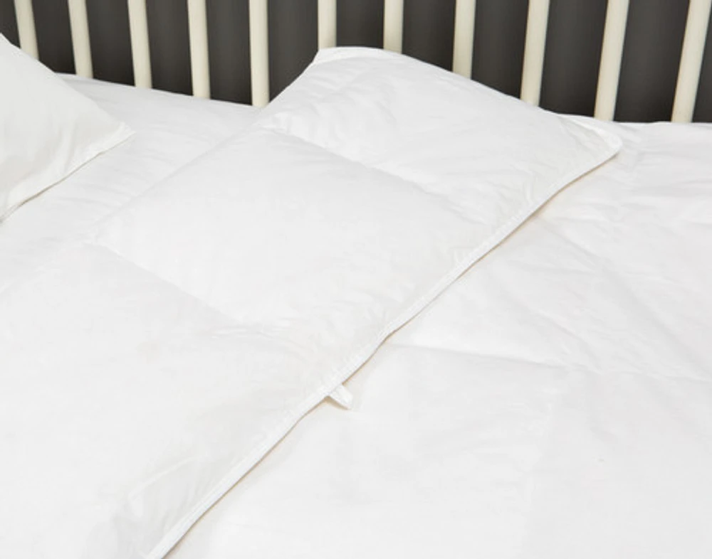 3-Piece Crib-Sized Bamboo Cotton Bedding Bundle - Spruce, RDS Certified, Green
