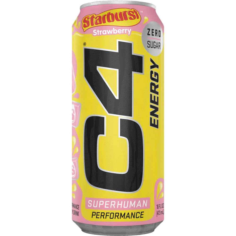 C4 Energy Strawberry Starburst 16oz. (Case of 12)