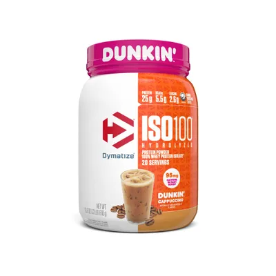 ISO-100® Whey Protein Isolate Dunkin Cappuccino