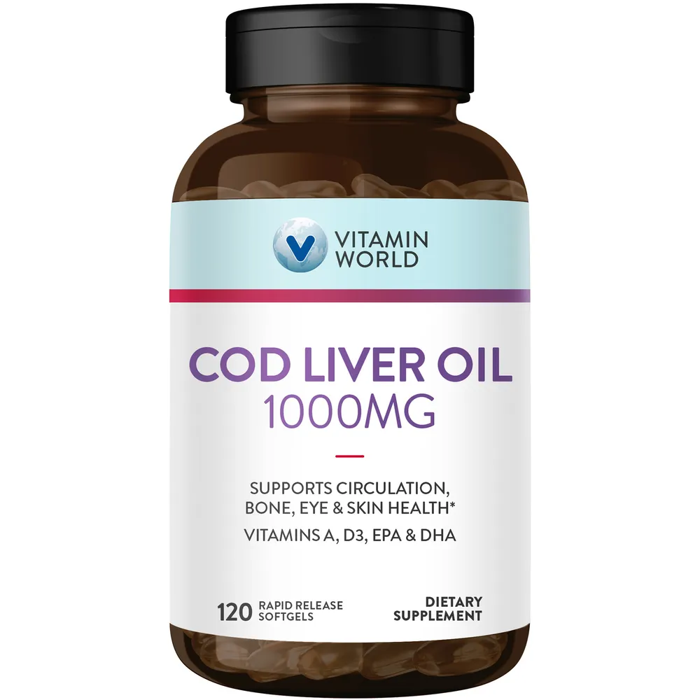 Triple Strength Cod Liver Oil 1000MG