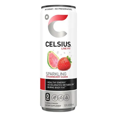 Celsius Sparkling Strawberry Guava Energy Drink