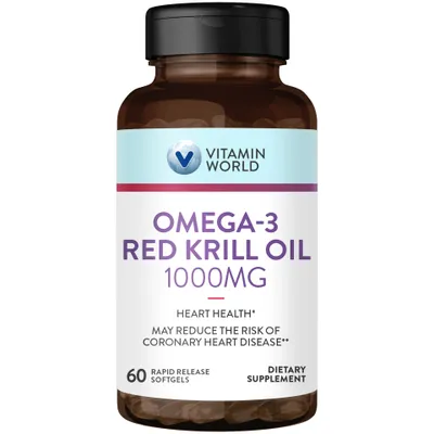 Omega-3 Red Krill Oil 1000MG