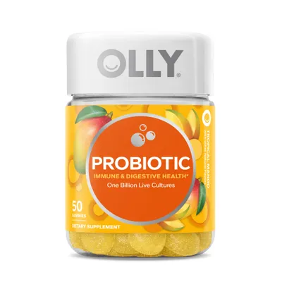 OLLY Probiotic Tropical Mango Gummies