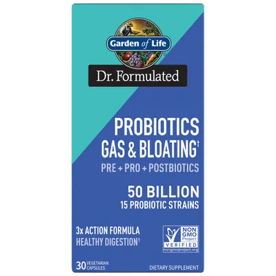 Dr. Formulated Probiotics Gas and Bloating 50B