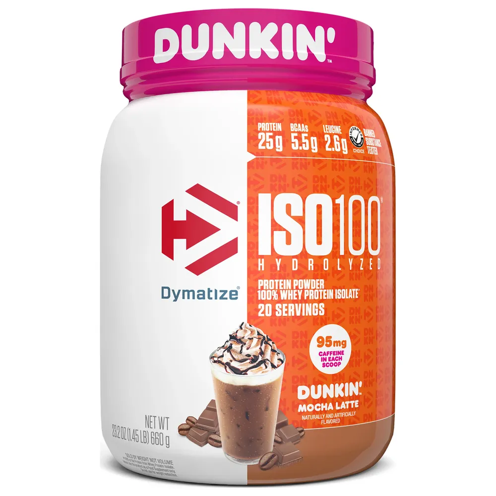 Dymatize ISO-100® Whey Protein Isolate Mocha Latte