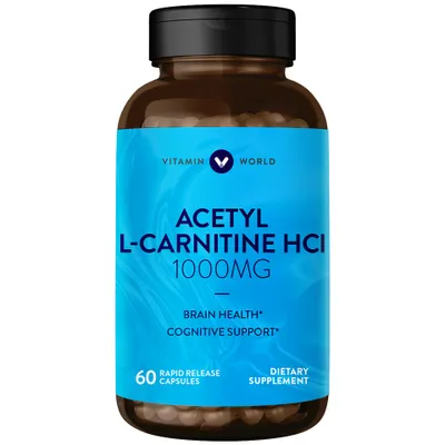 Acetyl L-Carnitine 1000 mg.