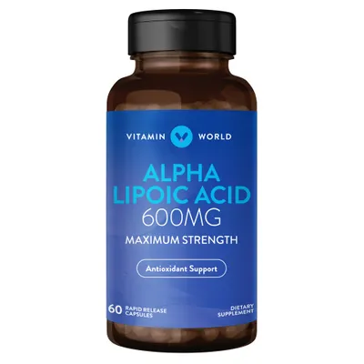 Alpha Lipoic Acid 600 mg.