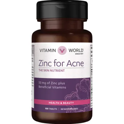 Zinc for Acne 50mg