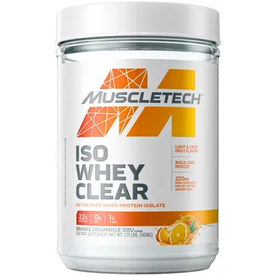 Iso Whey Clear Ultra-Pure Protein Isolate Orange Dreamsicle