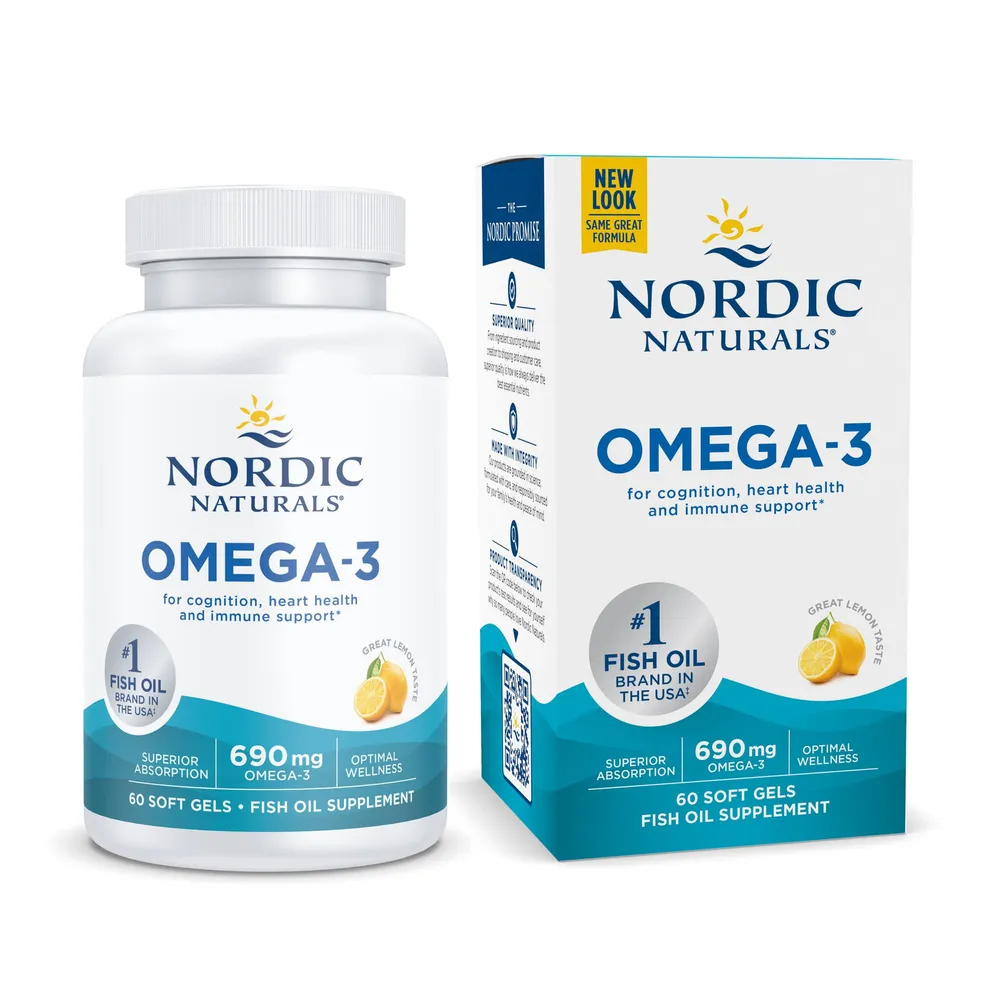 Omega 3 Lemon Flavored Softgels