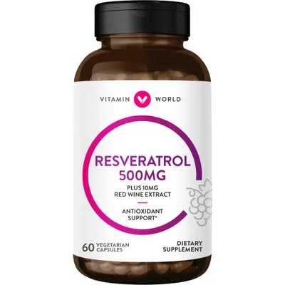 Extra Strength Resveratrol 500mg