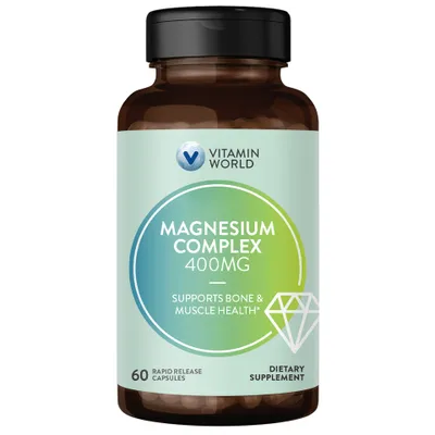 Magnesium Complex Rapid Release Capsules 400MG