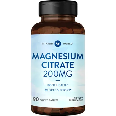 Magnesium Citrate 200 mg.