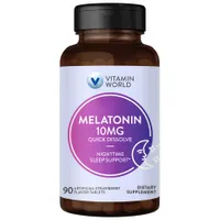 Melatonin Quick Dissolve Strawberry Tablets