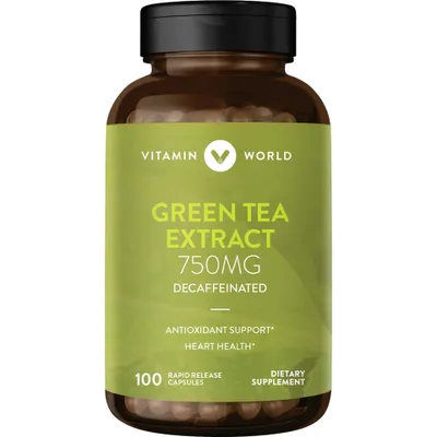 Decaffeinated Green Tea Extract 750MG