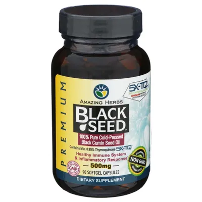 Black Seed Oil 500 mg.