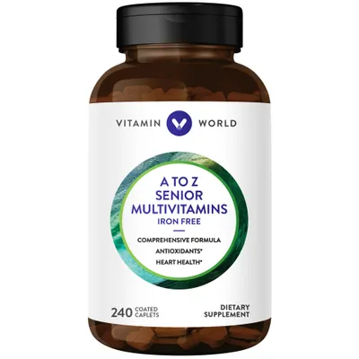 A to Z Senior Multivitamins Iron Free