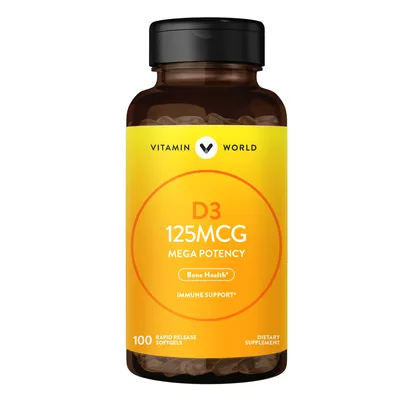 Mega Potency Vitamin D3