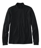 Women's L.L.Bean Interlock Mock-Turtleneck, Long-Sleeve