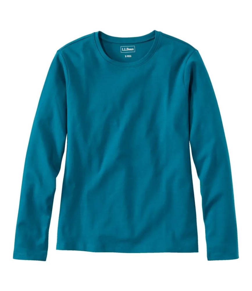 Women's L.L.Bean Tee, Long-Sleeve Crewneck