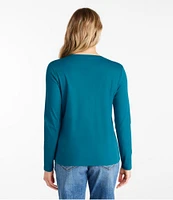 Women's L.L.Bean Tee, Long-Sleeve Crewneck