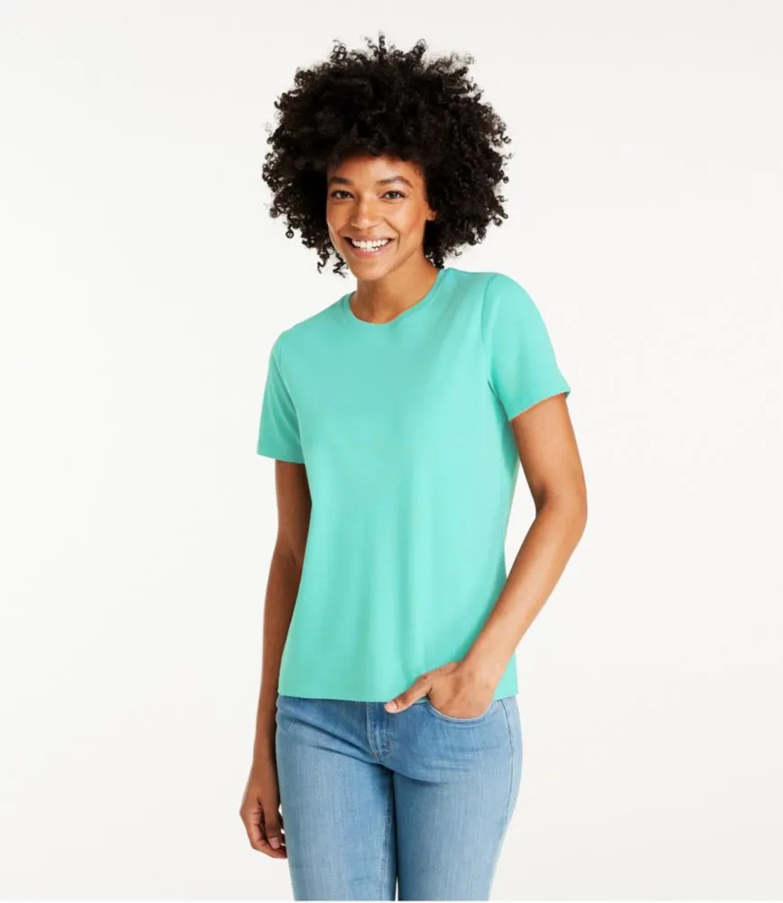 L.L.Bean Women's Short-Sleeve Crewneck Tee