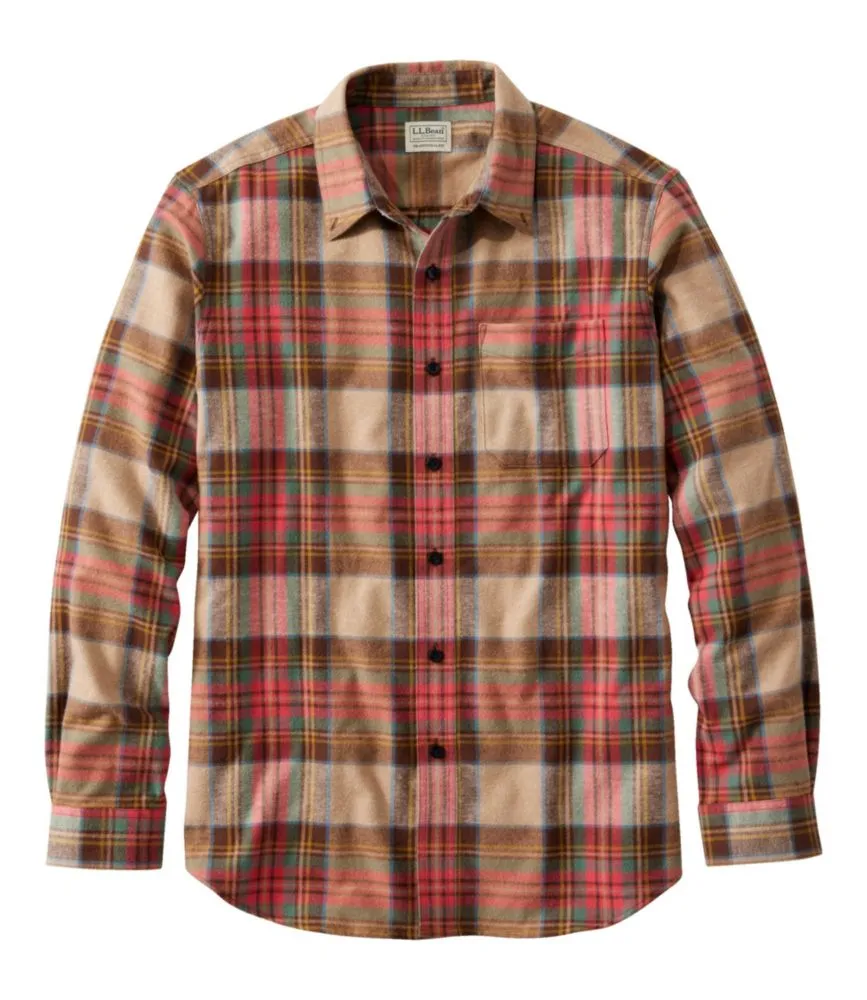 Men's Scotch Plaid Flannel Shirt