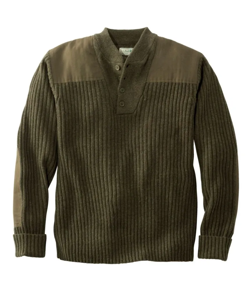 Men's Commando Sweater, Henley