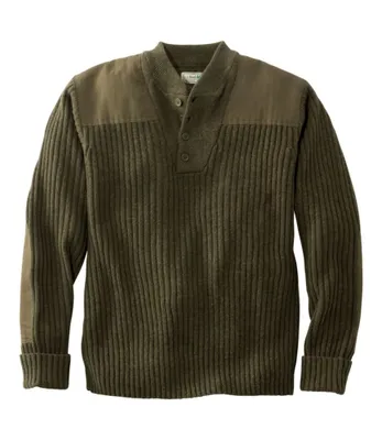 Men's Commando Sweater, Henley