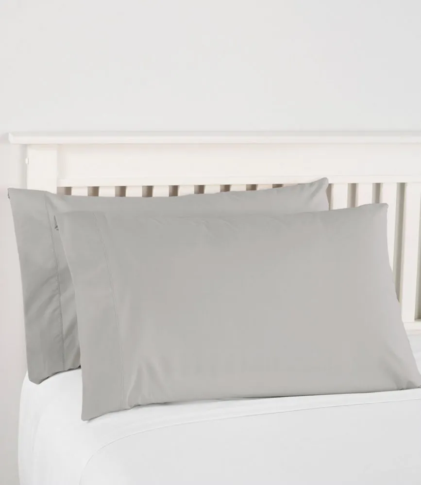 280-Thread-Count Pima Cotton Percale Pillowcases, Set of Two