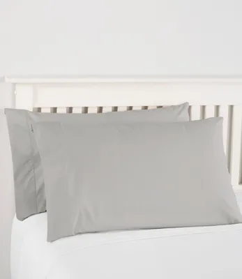 280-Thread-Count Pima Cotton Percale Pillowcases, Set of Two