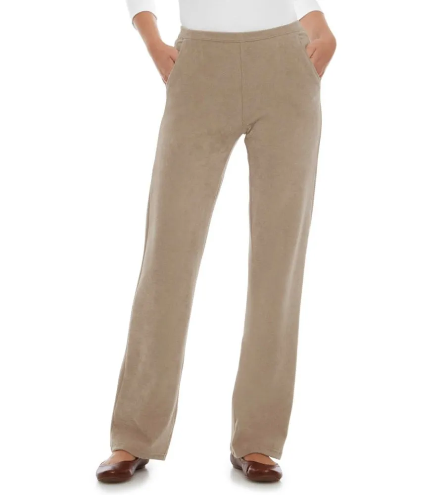 Women's Perfect Fit Knit Cords, Straight-Leg