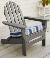Casco Bay Adirondack Chair Seat Cushion, Stripe