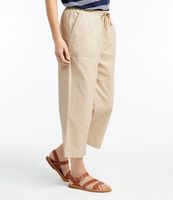 Women's Sunwashed Canvas Pants, Straight-Leg Crop