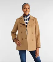 Women's Classic Lambswool Peacoat