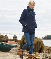 Women's Classic Lambswool Peacoat