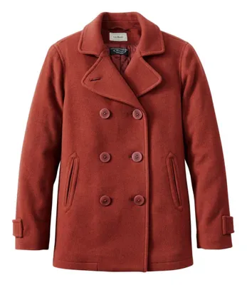 Women's Classic Lambswool Peacoat