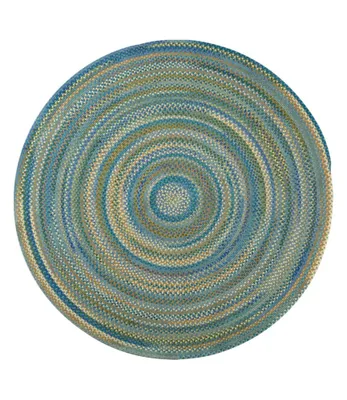 L.L.Bean Braided Wool Rug, 6' Diam.