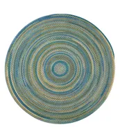 L.L.Bean Braided Wool Rug, 6' Diam.