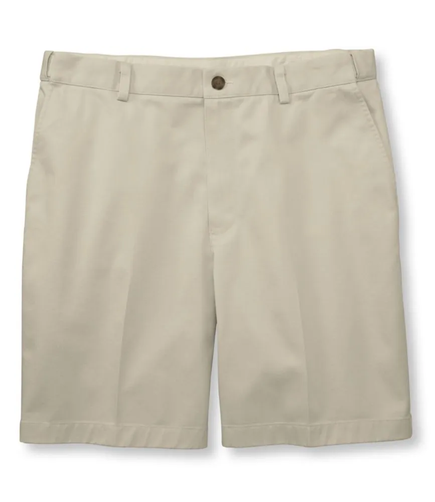 Men's Wrinkle-Free Double L® Chino Shorts, Natural Fit, Hidden Comfort Waist, 8"