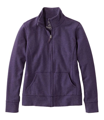 Women's Ultrasoft Sweats, Full-Zip Mock-Neck Jacket