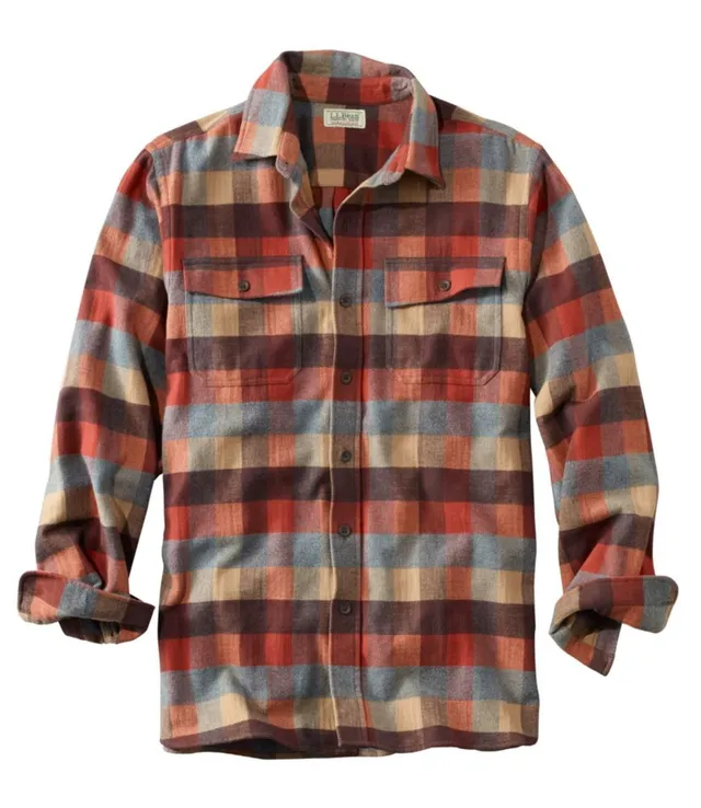 L.L. Bean Men's PrimaLoft Lined Chamois Shirt Jac, Traditional